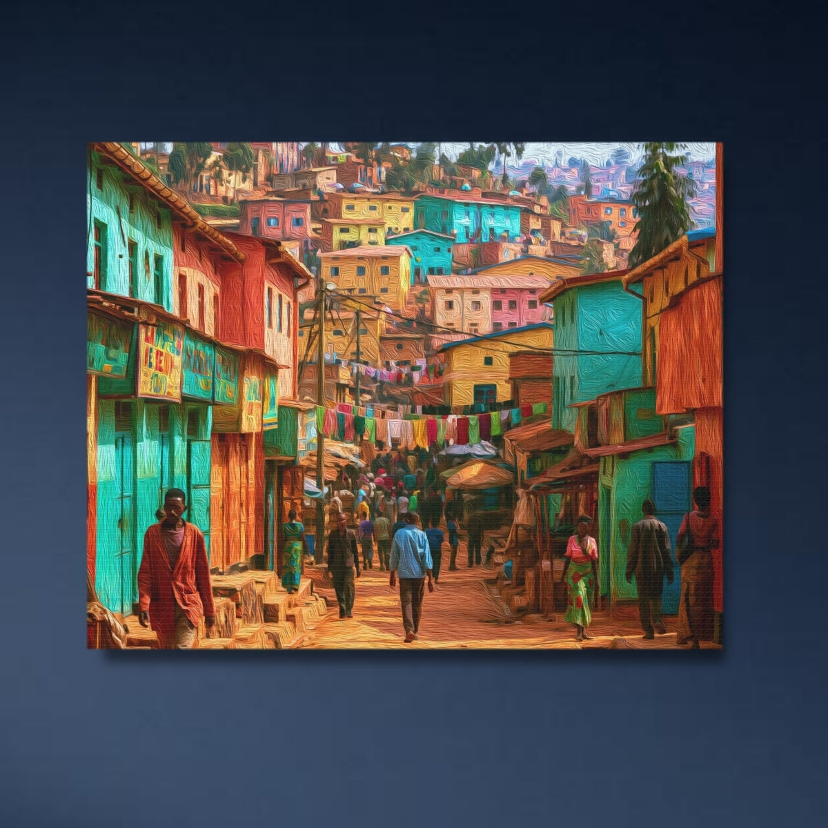Kigali Hillside Market Street — Kigali, Rwanda, study 4