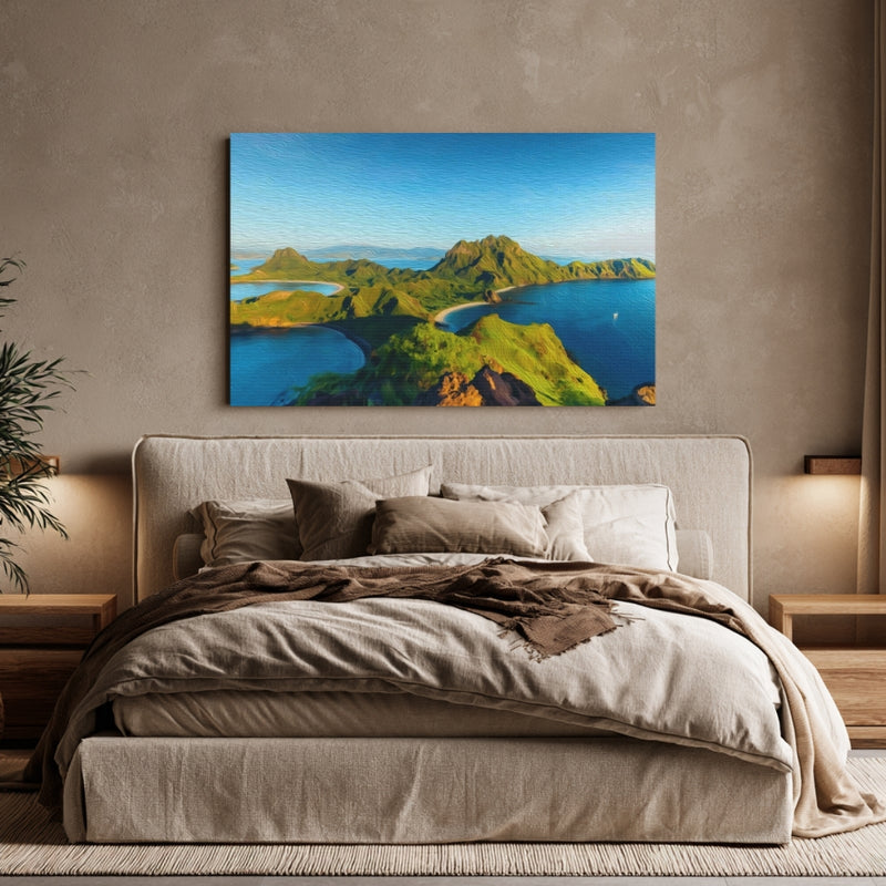 Padar Island Aerial View — Komodo Island, Indonesia, view 6