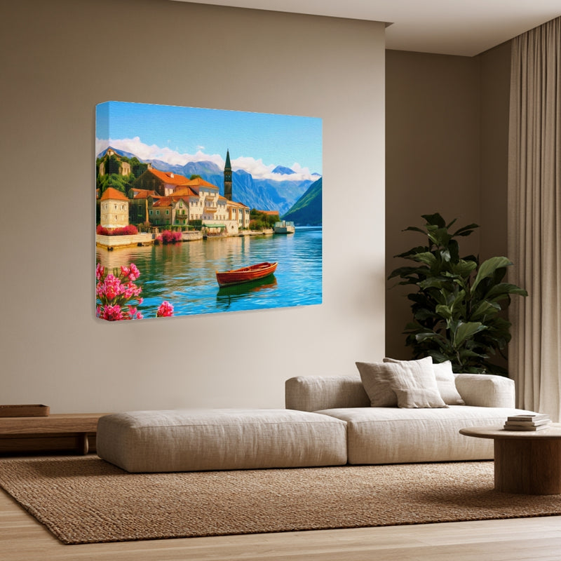 Perast Waterfront Village Bay — Kotor, Montenegro, view 3