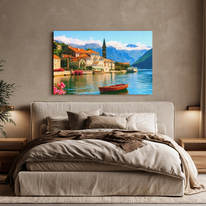Perast Waterfront Village Bay — Kotor, Montenegro, view 6