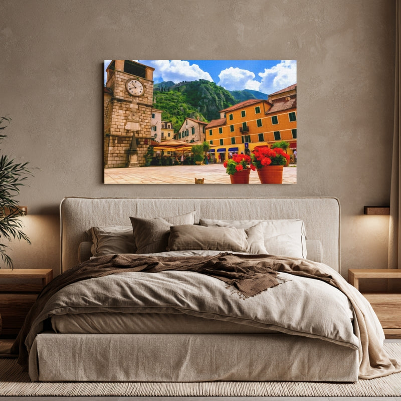Kotor Arms Square Clock Tower — Kotor, Montenegro, view 6
