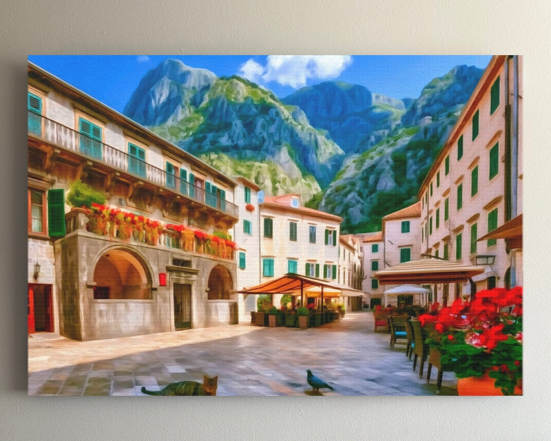 Kotor Old Town Square — Kotor, Montenegro