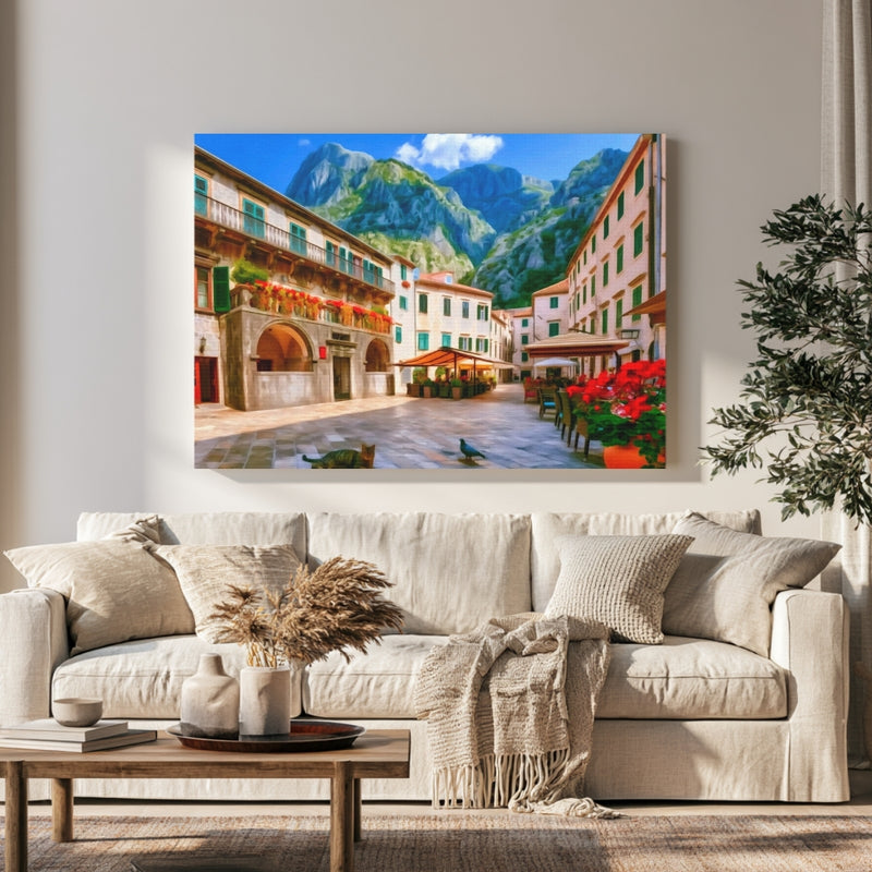 Kotor Old Town Square — Kotor, Montenegro, view 1