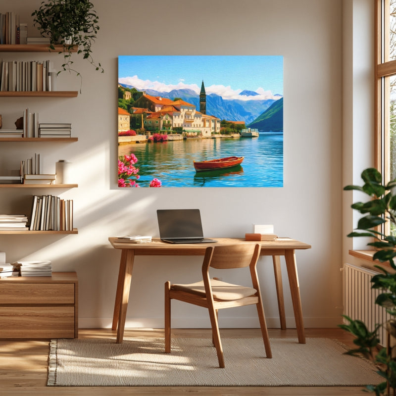 Perast Waterfront Village Bay — Kotor, Montenegro, view 4