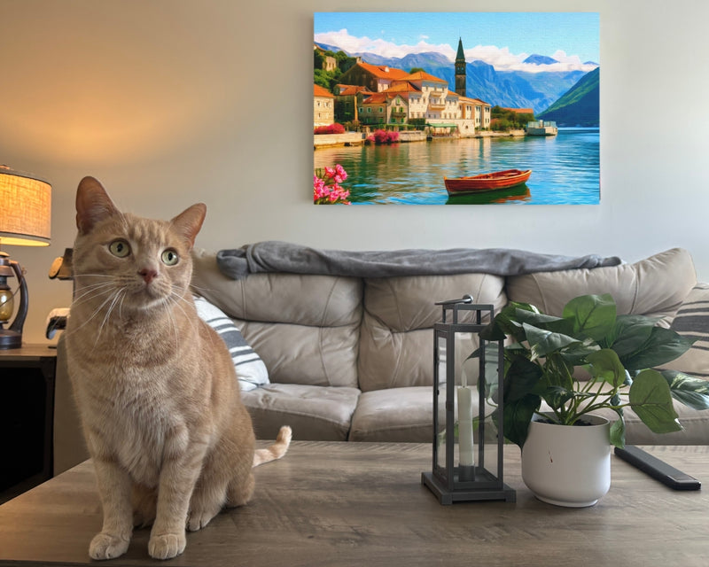 Perast Waterfront Village Bay — Kotor, Montenegro, view 2