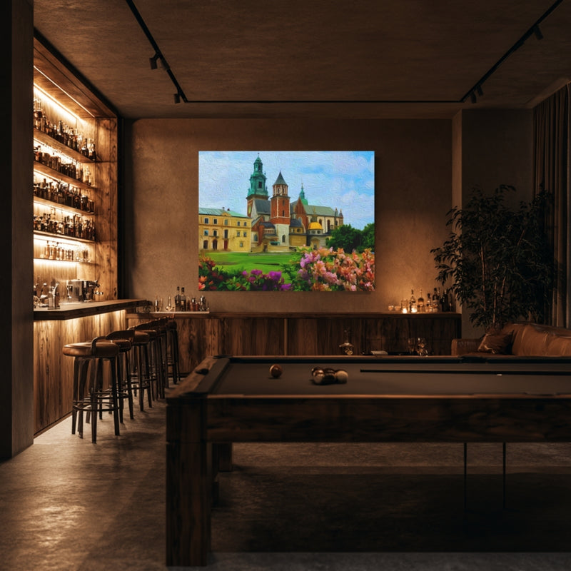 Wawel Cathedral Spring Gardens — Krakow, Poland, view 7