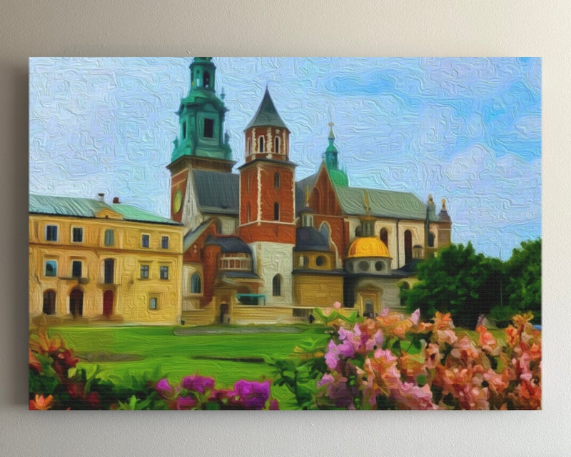 Wawel Cathedral Spring Gardens — Krakow, Poland