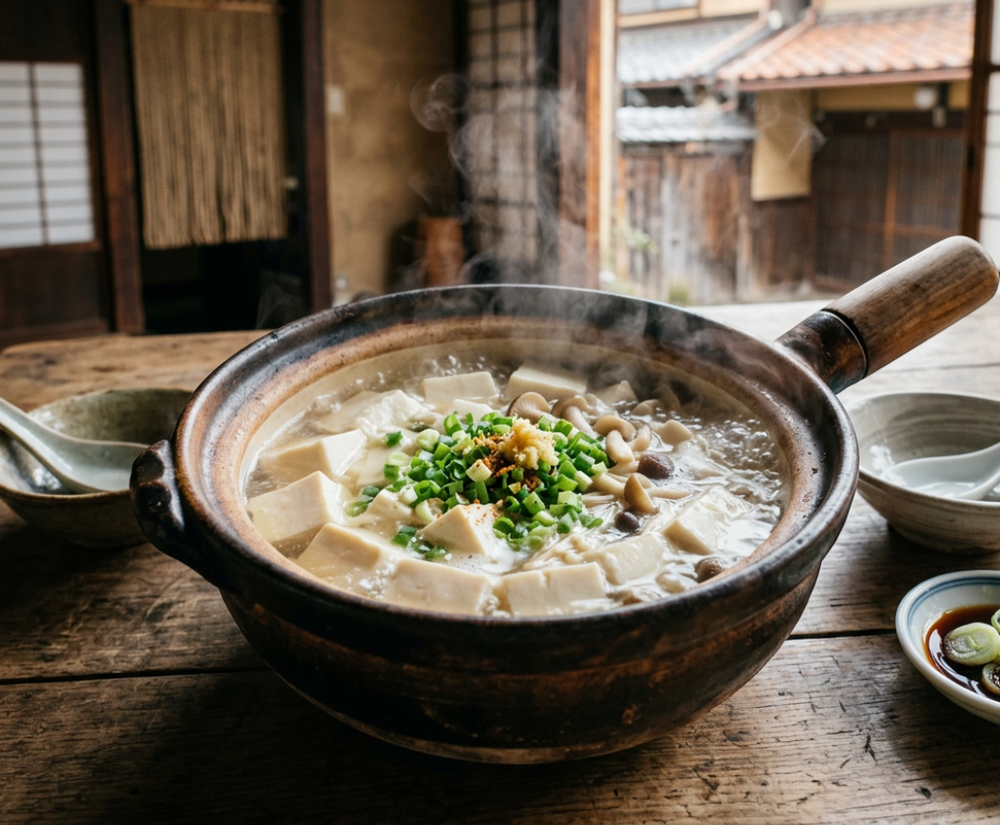 Local cuisine study in Kyoto, Japan