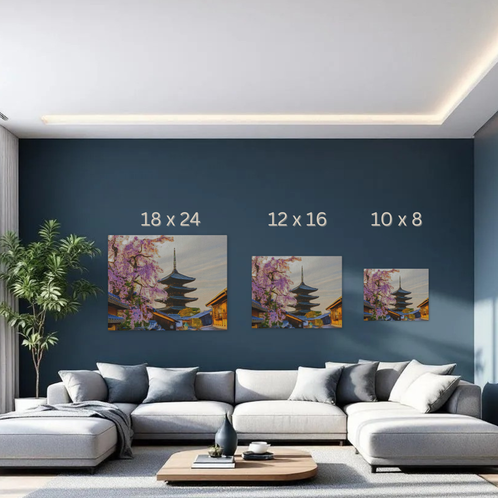 Kyoto, Japan | Original Series Gallery Canvas detail