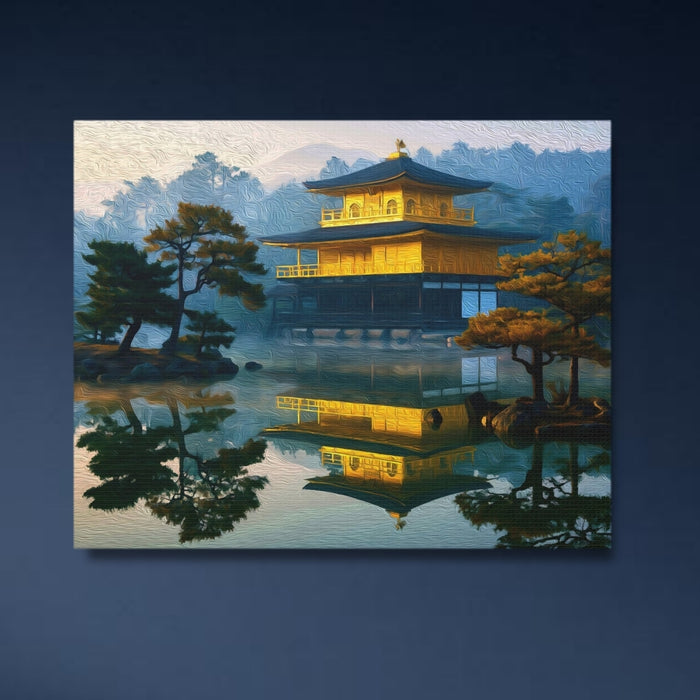 Kyoto, Japan | Kinkaku-ji Golden Pavilion | Original Series Gallery Canvas