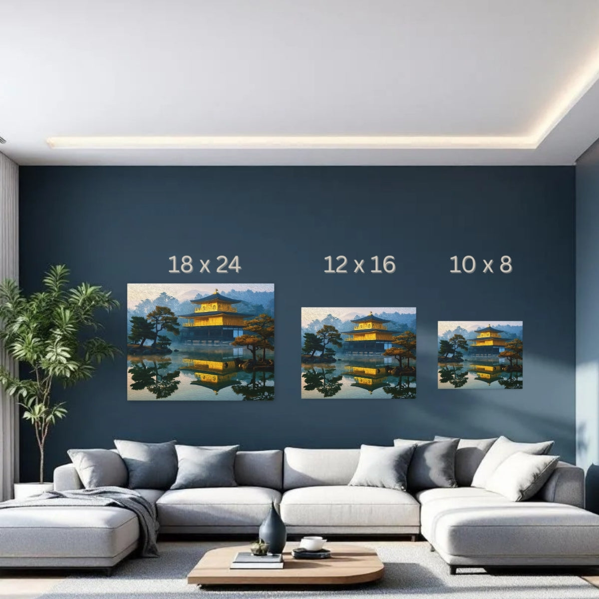 Kyoto, Japan | Kinkaku-ji Golden Pavilion | Original Series Gallery Canvas detail