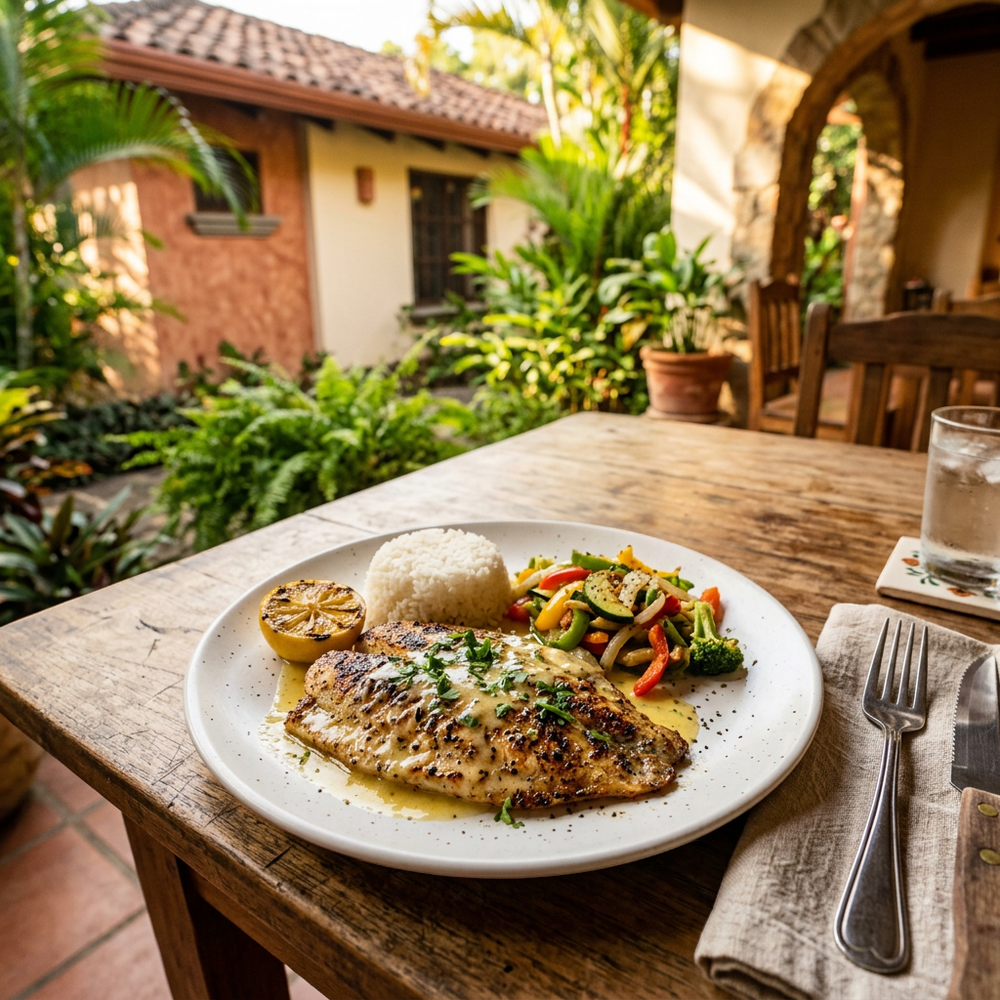 Local cuisine study in La Fortuna, Costa Rica