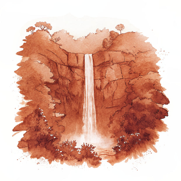 La Fortuna watercolor