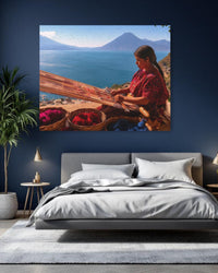 Lake Atitlan Volcanic Shoreline Weaver — study 1 thumbnail