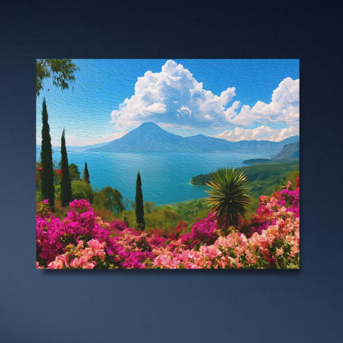 Lake Atitlan Volcano Vista — Lake Atitlan, Guatemala, study 4