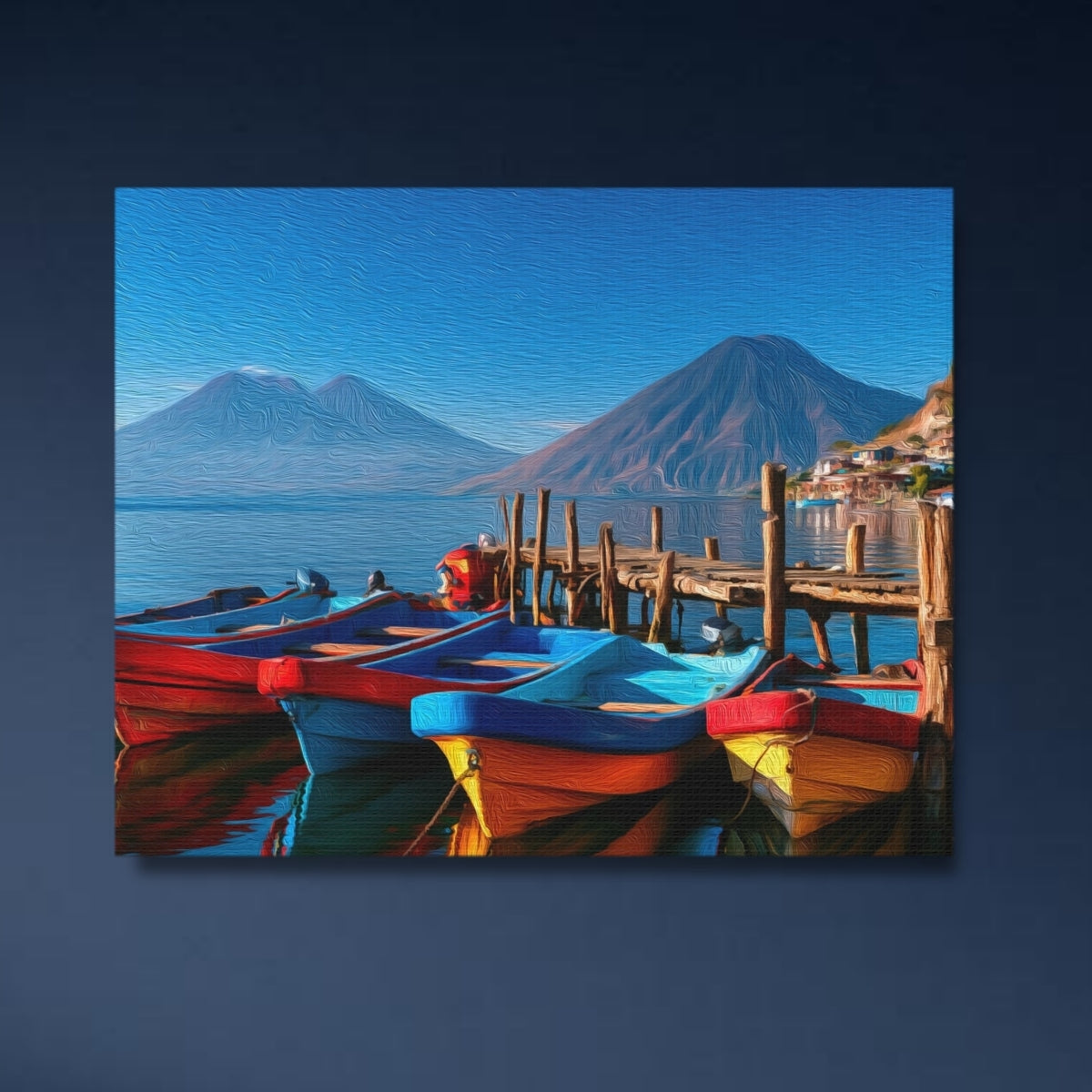 Lake Atitlan Volcanic Docks — Lake Atitlan, Guatemala, study 4