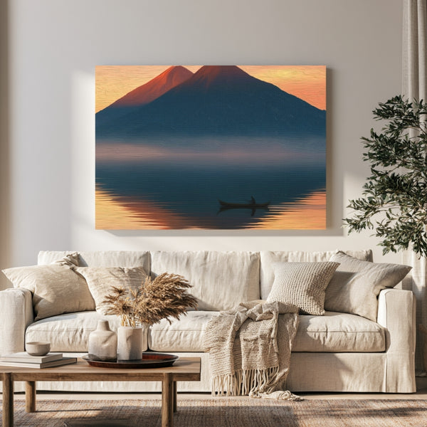Lake Atitlan Volcano Sunrise