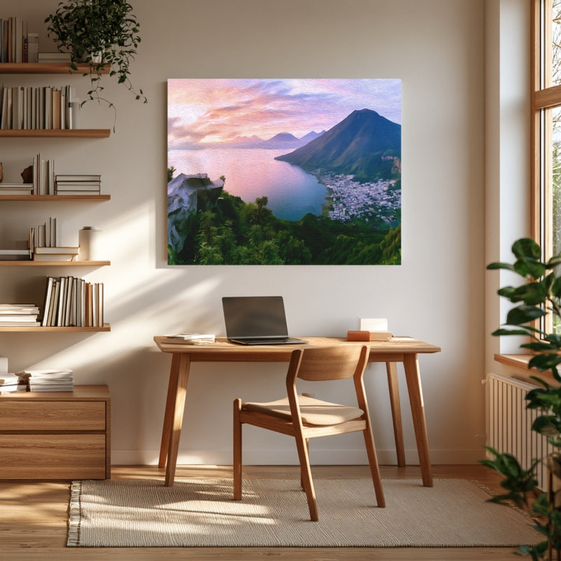 Lake Atitlan San Pedro Volcano — Lake Atitlan, Guatemala, view 4