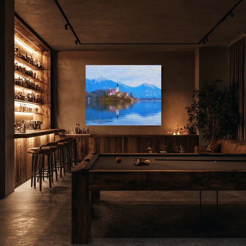 Church of the Assumption Island — Lake Bled, Slovenia, view 7