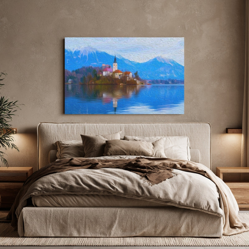Church of the Assumption Island — Lake Bled, Slovenia, view 6