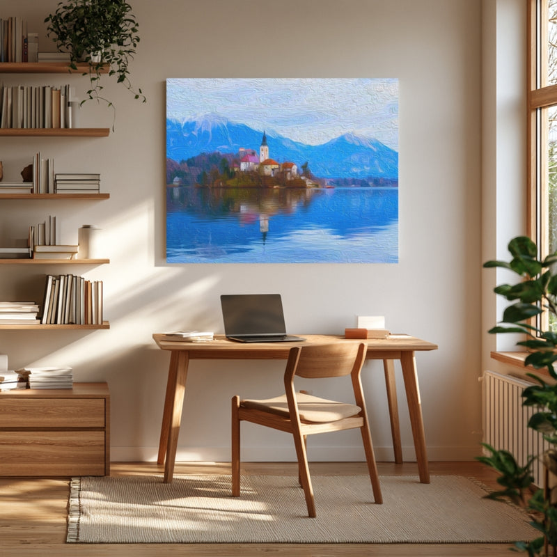 Church of the Assumption Island — Lake Bled, Slovenia, view 4