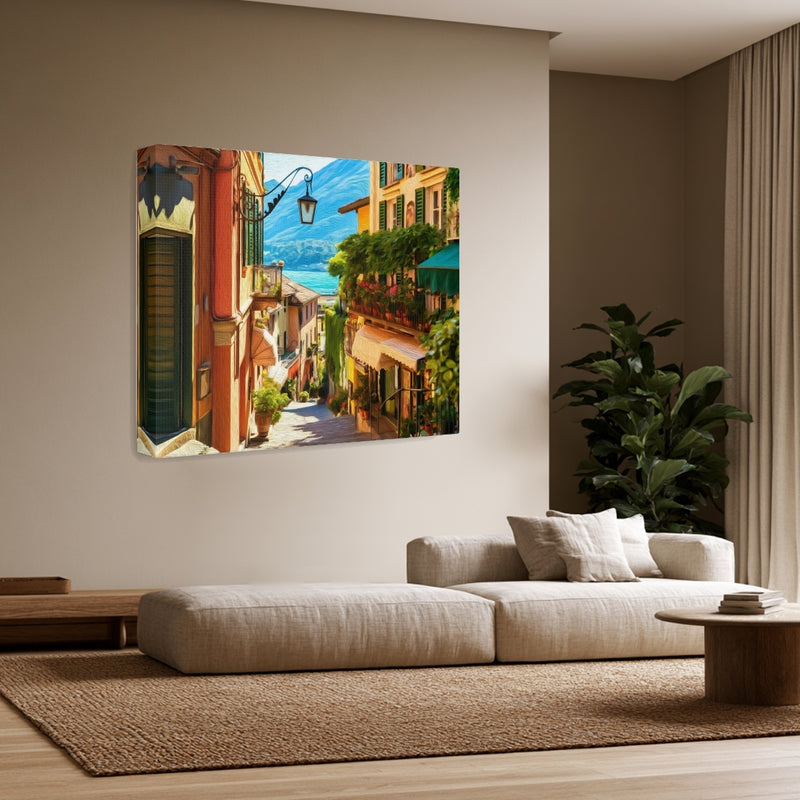 Bellagio Old Town Alley — Lake Como, Italy, view 3