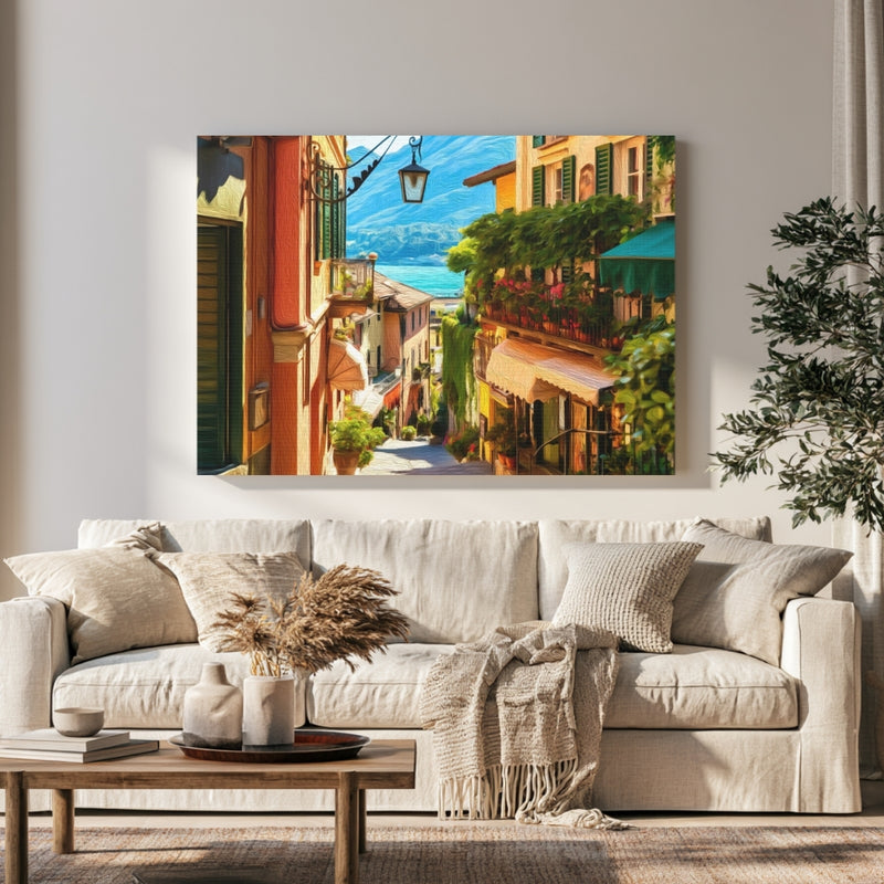 Bellagio Old Town Alley — Lake Como, Italy, view 1