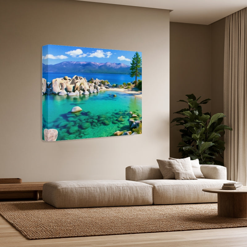 Sand Harbor Rocky Cove — Lake Tahoe, USA, view 3