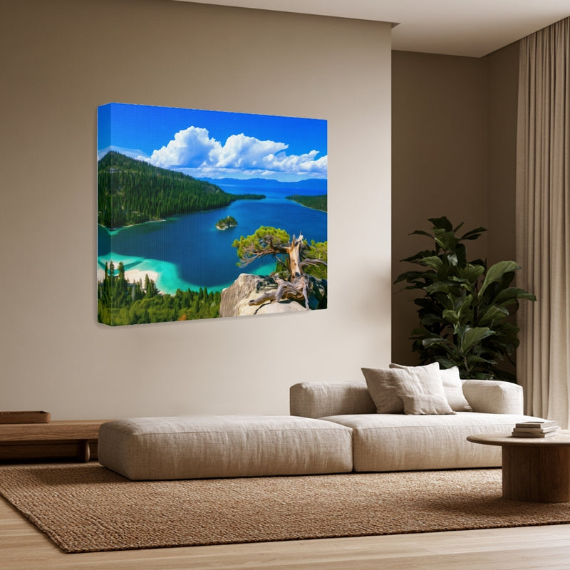 Emerald Bay Lake Tahoe — Lake Tahoe, USA, view 3