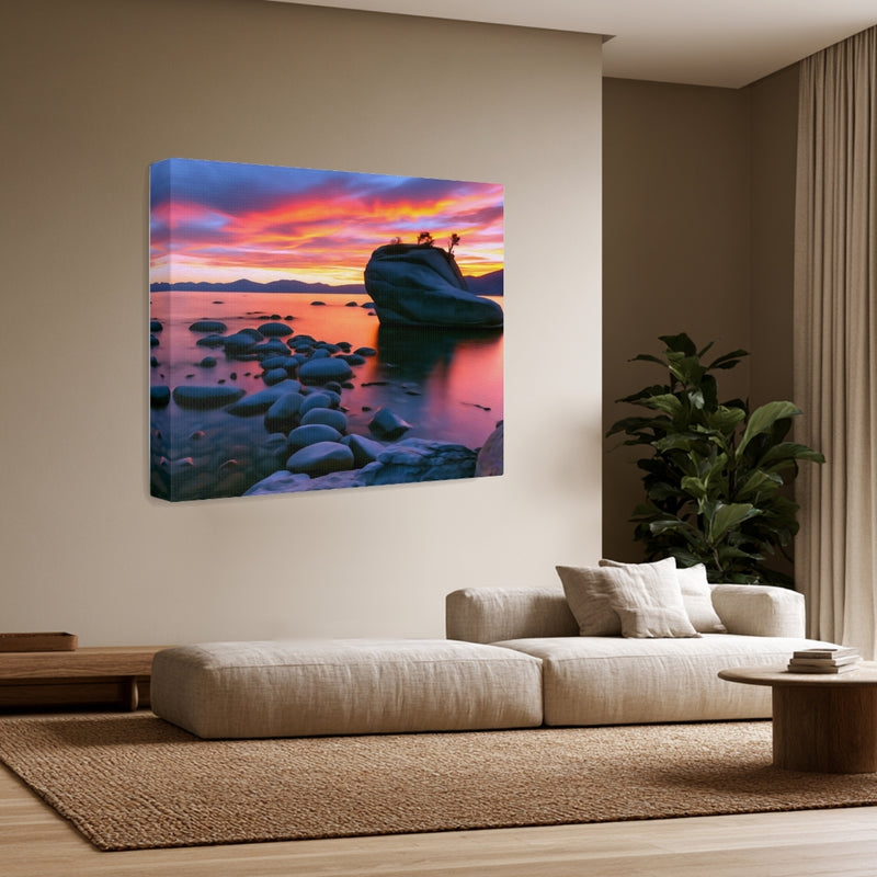 Bonsai Rock Lake Tahoe — Lake Tahoe, USA, view 3