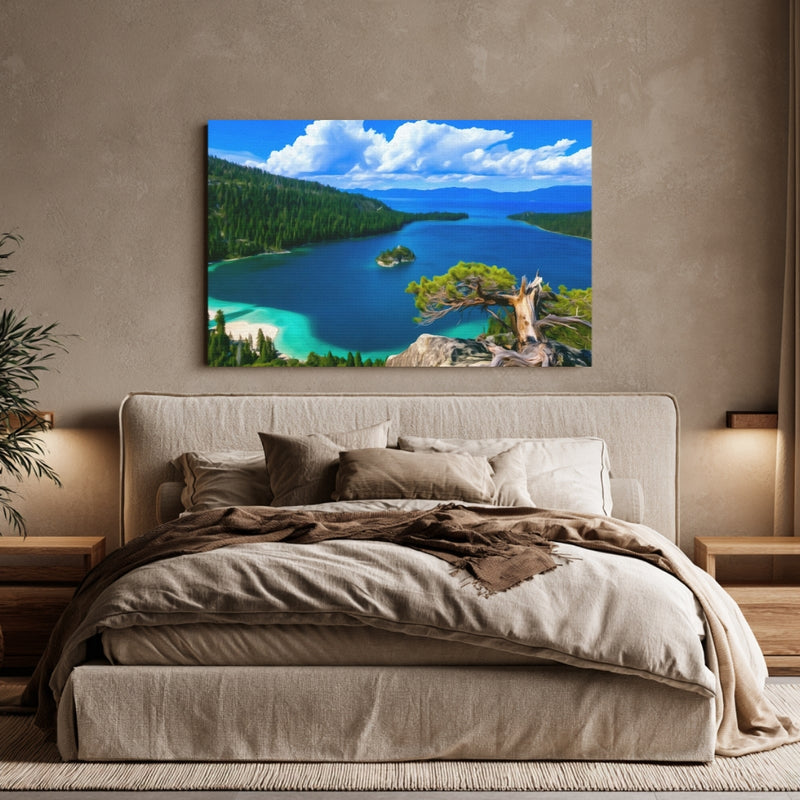 Emerald Bay Lake Tahoe — Lake Tahoe, USA, view 6