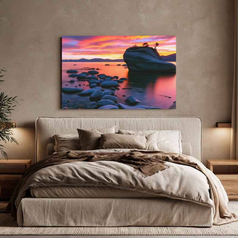 Bonsai Rock Lake Tahoe — Lake Tahoe, USA, view 6