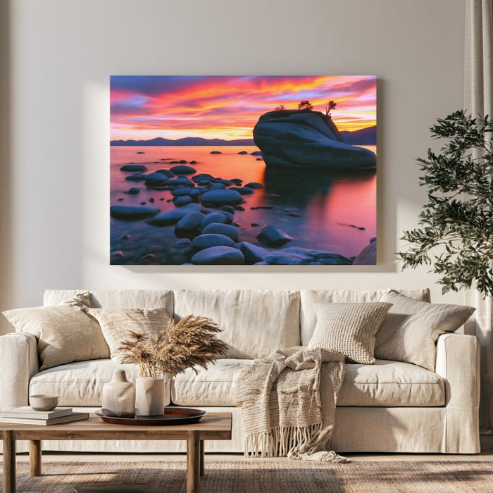 Bonsai Rock Lake Tahoe