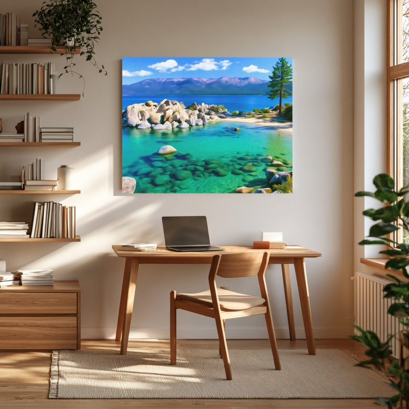 Sand Harbor Rocky Cove — Lake Tahoe, USA, view 4