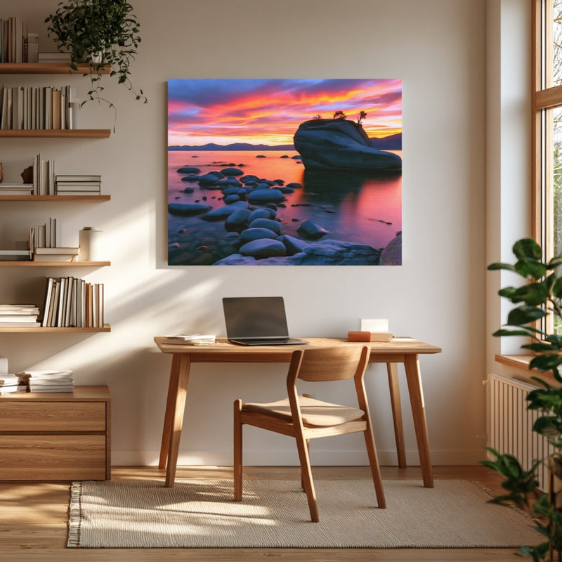 Bonsai Rock Lake Tahoe — Lake Tahoe, USA, view 4