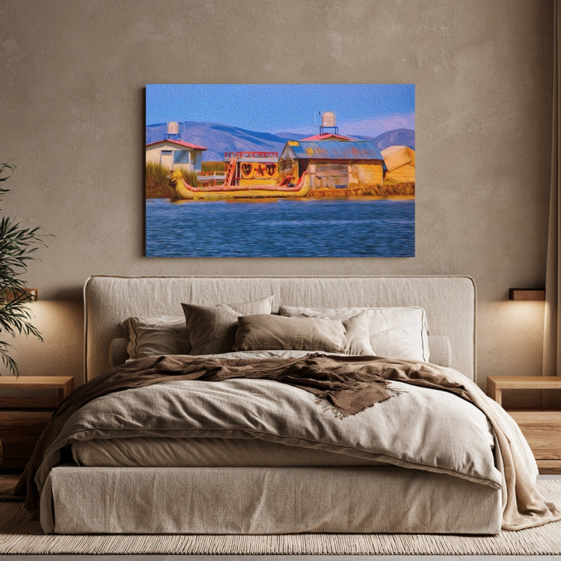 Floating Islands Reed Boats — Lake Titicaca, Peru, view 6