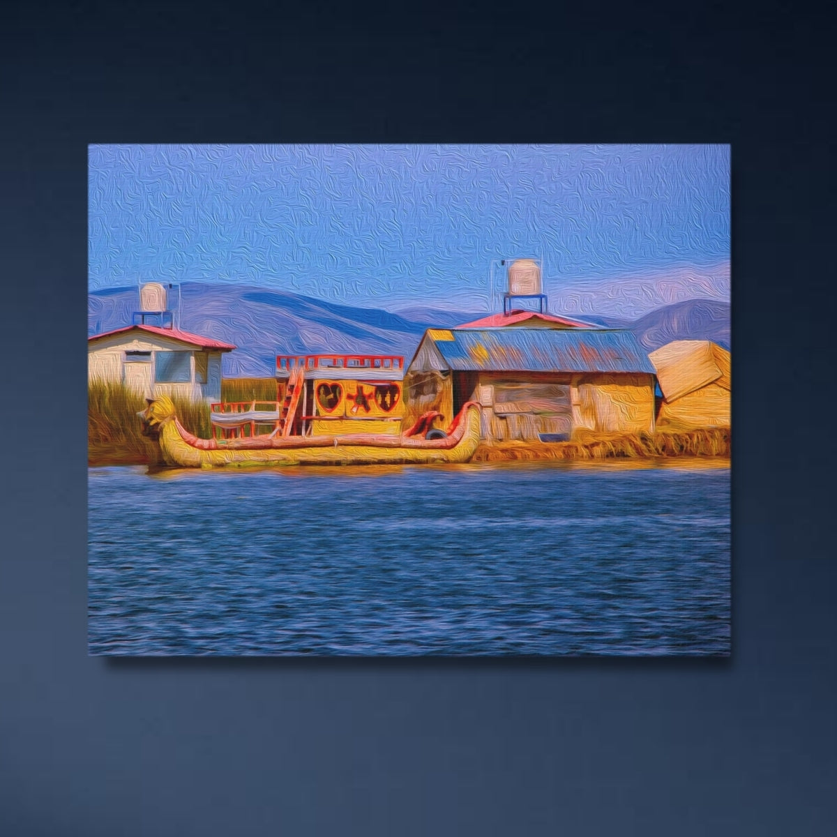 Lake Titicaca, Peru Study No. 3