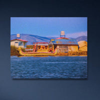 Floating Islands Reed Boats — close-up thumbnail