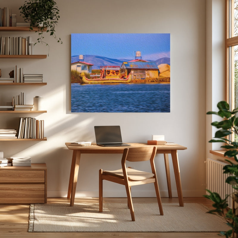 Floating Islands Reed Boats — Lake Titicaca, Peru, view 4