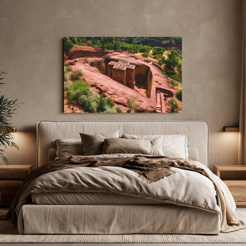Bete Giyorgis Rock Church — Lalibela, Ethiopia, view 6