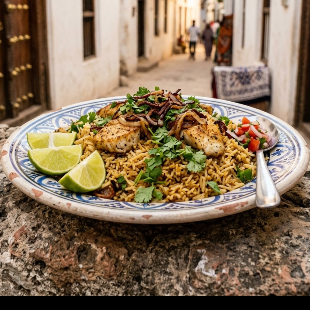 Local cuisine study in Lamu Town, Kenya