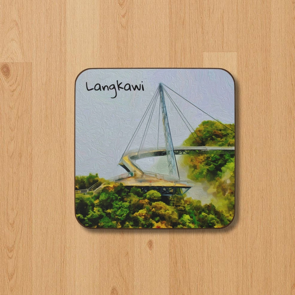 Langkawi, Malaysia | Langkawi Sky Bridge | Original Series Hardboard Coaster