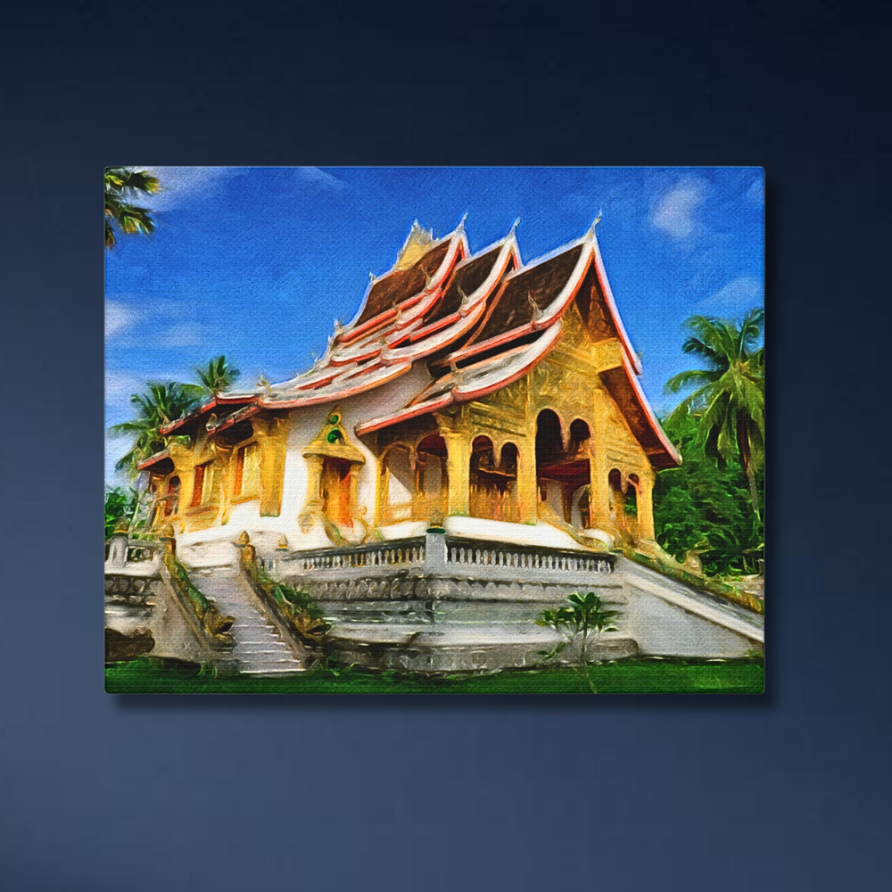 Luang Prabang, Laos  | Original Series Canvas detail