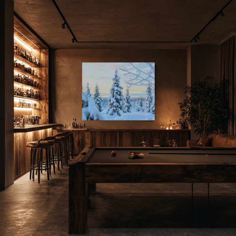 Snowy Lapland Winter Forest — Lapland, Finland, view 7