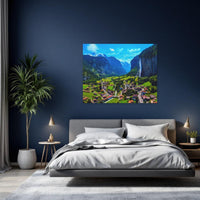 Alpine Valley Waterfall Village — study 2 thumbnail