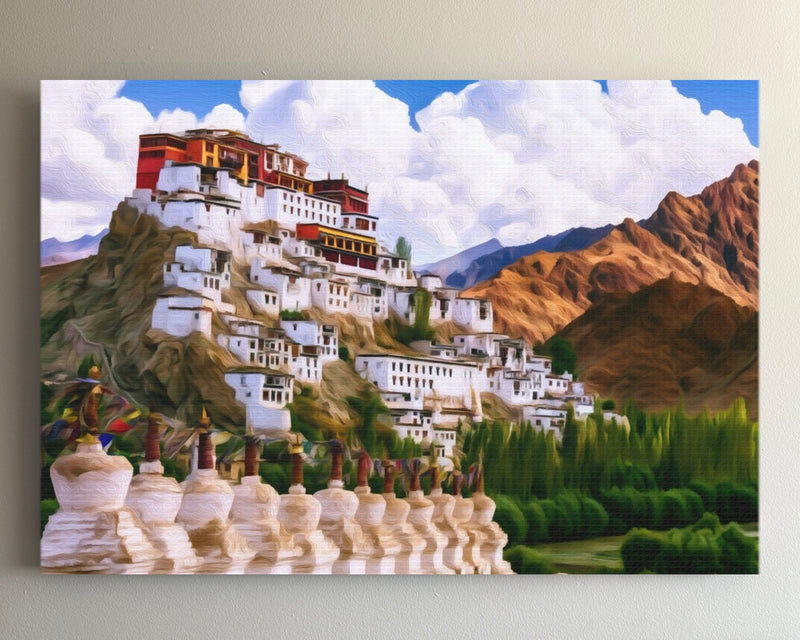 Thiksey Monastery Ladakh — Leh Ladakh, India