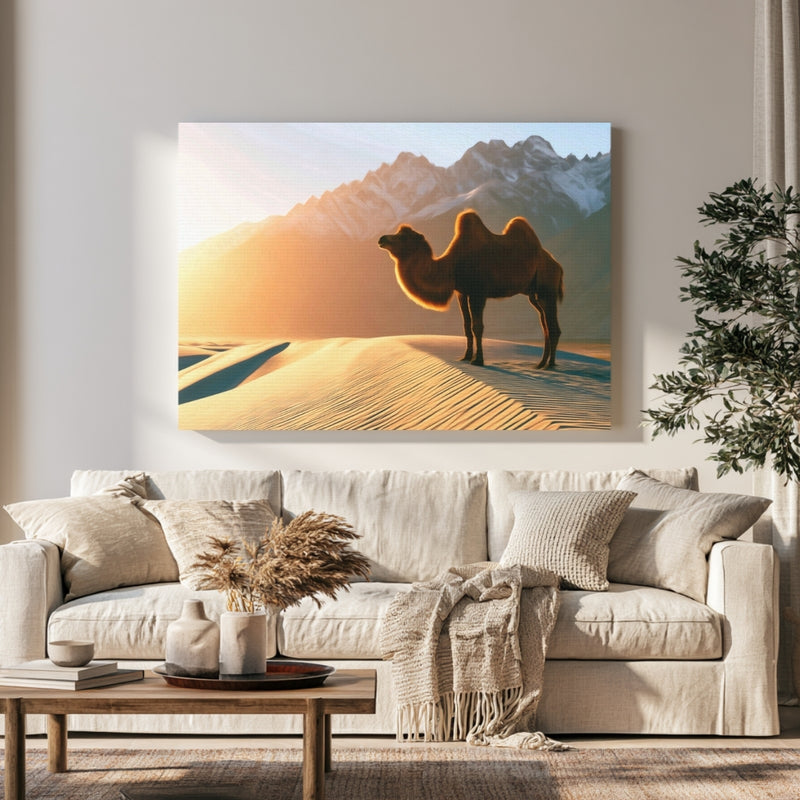 Nubra Valley Sand Dunes — Leh Ladakh, India, view 1