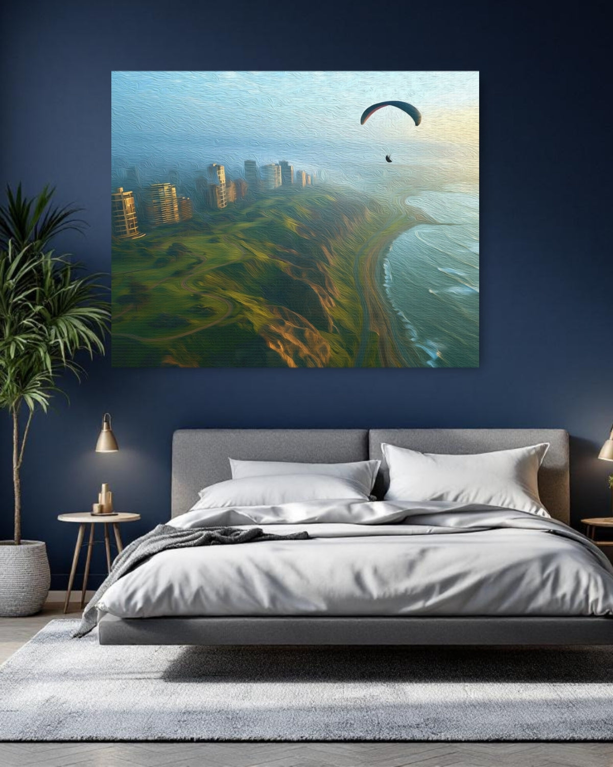 Miraflores Coastal Cliffs Paragliding — Lima, Peru, study 1