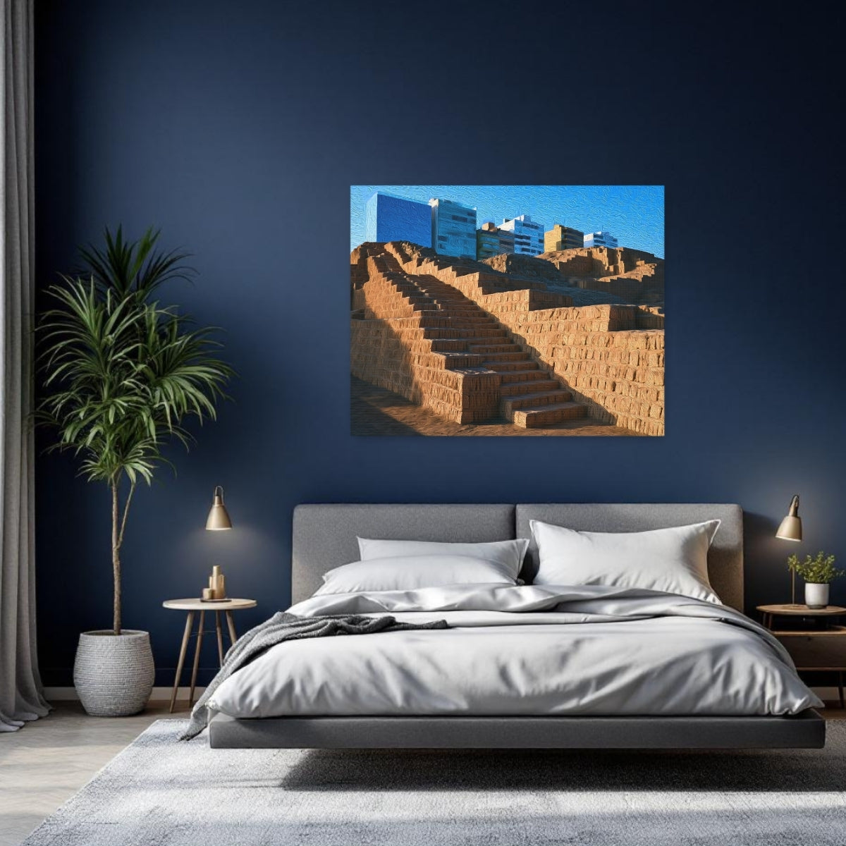 Huaca Pucllana Ancient Pyramid — Lima, Peru, study 2