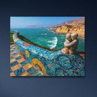 Parque Del Amor Lovers Sculpture — close-up thumbnail